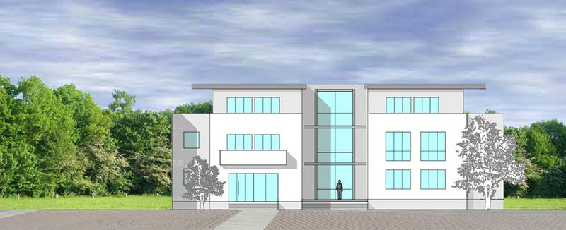 Ein erster Entwurf eines gro&szlig;en Bauprojektes im Westkreis Offenbach wird vorgestellt