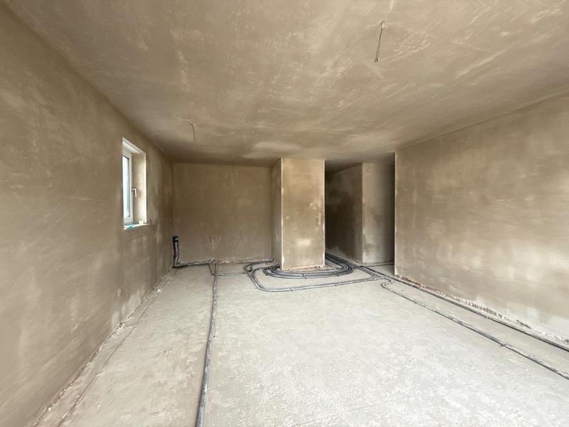 Auftragen des Innenputzes