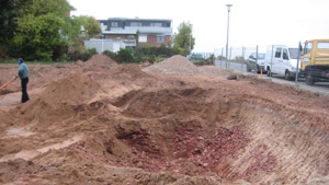 Spatenstich des Projekts �G&ouml;tzenhain 2010�